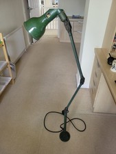 Mek Elek Floor Standing Vintage Industrial Machinist Lamp