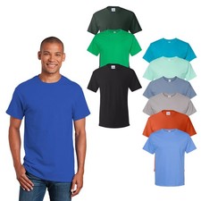 Hanes Men's Essential-T T-Shirt, Mix Color Pre-Shrunk Cotton, S-5XL, Classic Fit