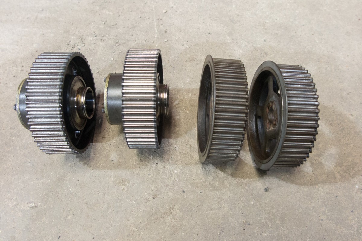 annxx♪ 90-93 NISSAN 300ZX ENGINE CYLINDER HEADS CAM GEAR INTAKE EXHAUST