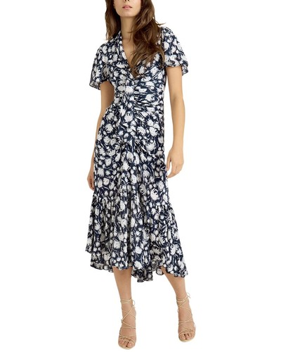 Cinq À Sept Graphic Floral Peeta Dress Women's 00 Cinq À Sept Graphic Floral Peeta Dress Women's 00