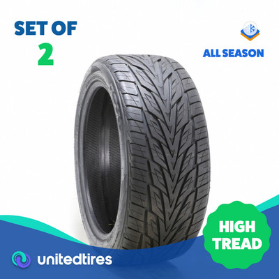 Set of (2) Driven Once 275/40R20 Toyo Proxes ST III 106W - 10/32