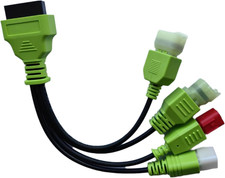 Motorbikes OBD Diagnostic Adapter Cable,4Pin 6Pin Male to OBD2 16Pin Female 4 in