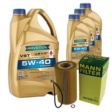 Inspektionspaket 8L RAVENOL VST 5W-40 f�r BMW E38 740i iL 750i 735i E39 540i