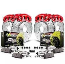 PowerStop Disc Brake Kit - Front and Rear - Fits Chrysler 200 2011-2014, Chrysle