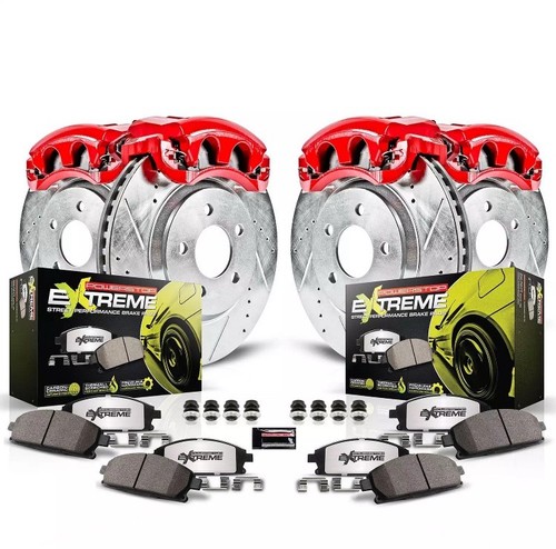 PowerStop Disc Brake Kit - Front and Rear - Fits Chrysler 200 2011-2014, Chrysle