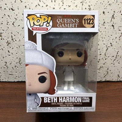 Funko Pop! Vinyl Beth Harmon Final Game The Queen's Gambit #1123 Box Damaged