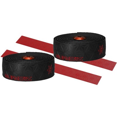 Supacaz Super klebriges Kush Galaxy Lenkerband schwarz rot inklus
