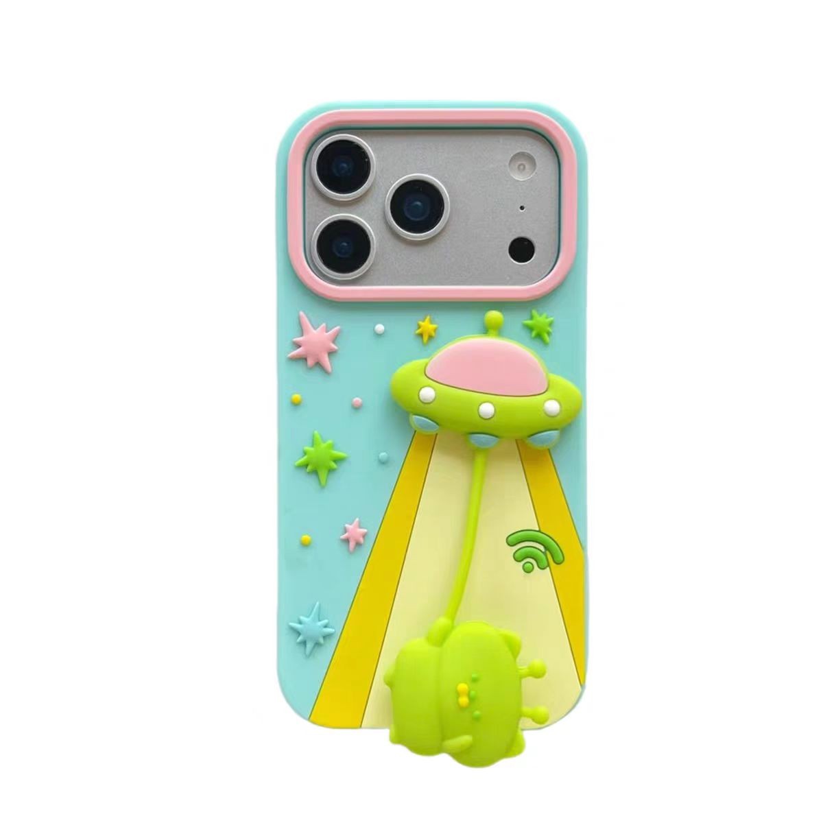 3D Cute Animal Cartoon Silicone Case for iPhone 17 Pro Max Air 16