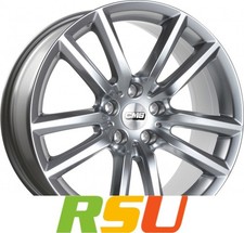 CMS C27 racing silver 6.5x17" ET39 LK5 100 ML 57.1 Alufelgen 17 Zoll