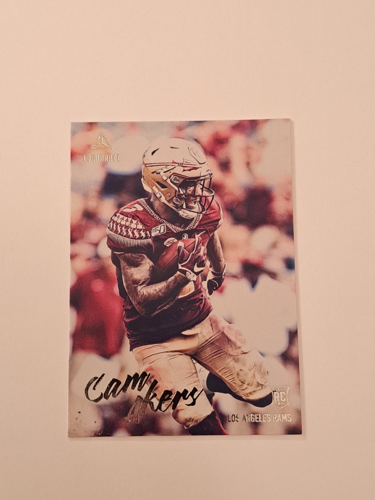 2020 Panini Luminance #146 Cam Akers Rookie RC Florida State Seminoles