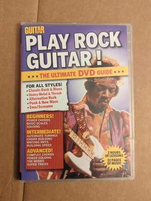 Play Rock Guitar!  The Ultimate DVD Guide 2 Hours of Guitar Lessons to play
