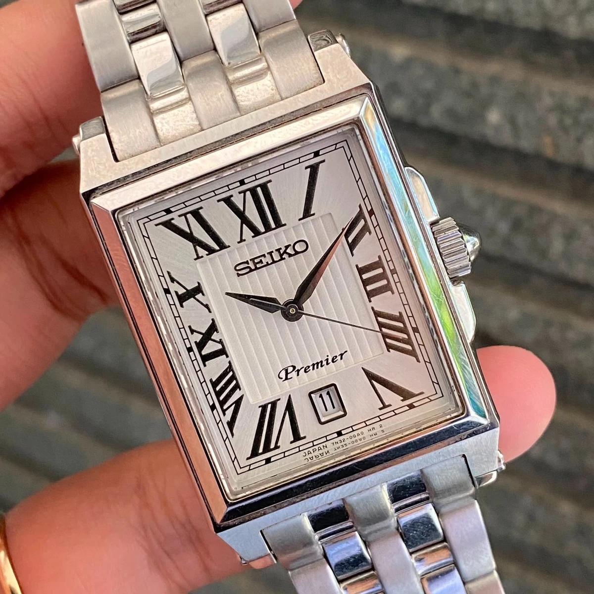 SEIKO Premier シルバー 時計 Seiko Premier Quartz Casual Wristwatches for sale | eBay