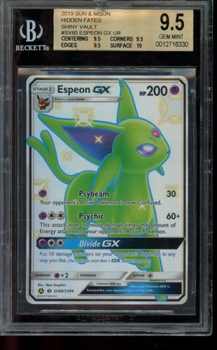 Espeon-GX graded BGS 9.5 for sale on eBay
