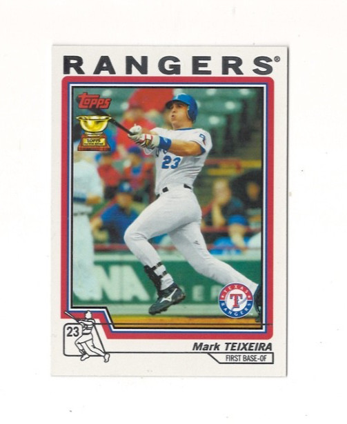 2011 Topps 60 Years of Topps Mark Teixeira #60YOT - 53 ~ Texas Rangers
