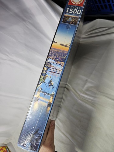 Educa 1500 Piece Jigsaw Puzzle ‘ London Aerial View’ 85x60cm Brand New - Picture 9 of 10