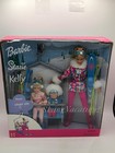Barbie Stacie Kelly Skiing Vacation Doll Set w Working Chair Lift 2000 by Matt