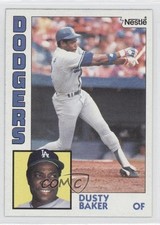 1984 Topps Nestle Dusty Baker #40 0h1