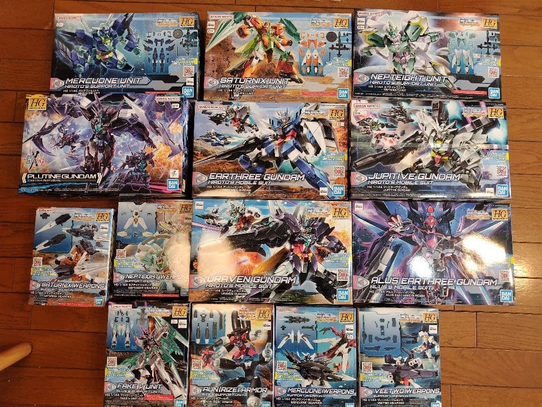 Gunpla HG1/144 Core Gundam Series 14 pack set #0dd980