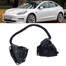 Left+Right Steering Wheel Audio Voice Control Button For Tesla Model S X 16-20