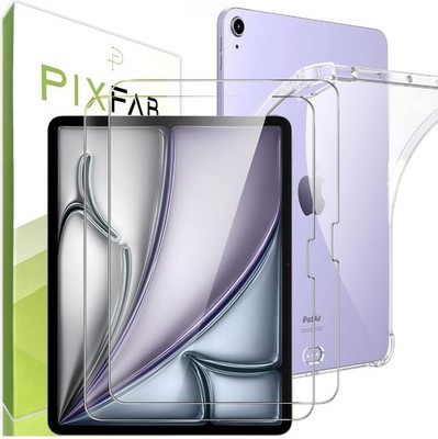 Hülle für Apple iPad 11. Gen Air 13 11 2026 M4 Klar Silikon Bumper Gel Cover