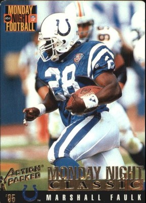 Marshall Faulk cards (1995-2000) Rams Colts - You Choose