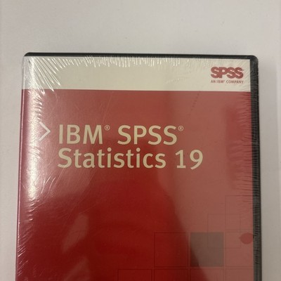 IBM SPSS Statisics Desktop Academic. DVD Software Version 19 NEW