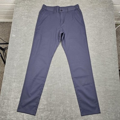 Jack Archer Jetsetter Pants Men 30x32 Deep Blue Slim Fit Tech Travel Performance