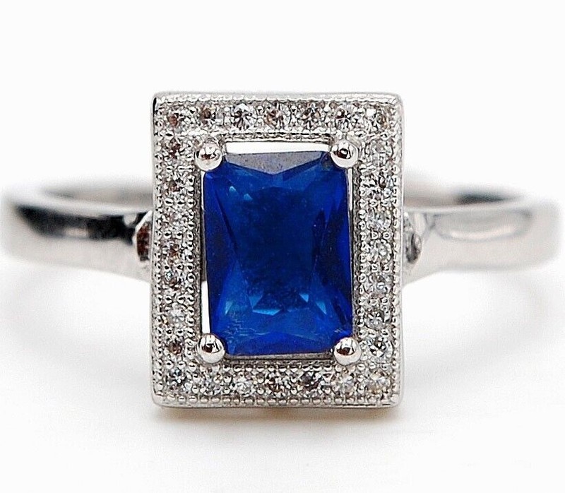 2CT Heat Treated Kyanite 925 Sterling Silver Ring Jewelry Sz 7 U3-8