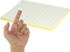 Pack of 5880, 30 Sheet White Rectangle Labels Small Blank Stickers Self Adhesive