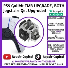 PS5 Stick Drift Repair Upgrade – Both Sticks GuliKit TMR Hall-Effect Premium