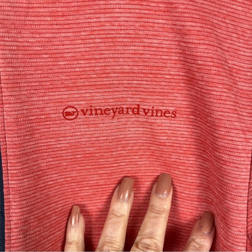 VINEYARD VINES Boy's Sunkaty Quarter Zip Log Sleeve Pullover Nantucket Red XL/18 - Picture 5 of 13