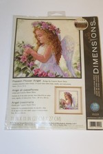 Dimensions Passion Flower Angel Counted Cross Stitch Kit-35229-NEW