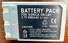 Battery Pack for Konica DR-LB4, Minolta NP 500, NP 600 DImage G600 G500 G400
