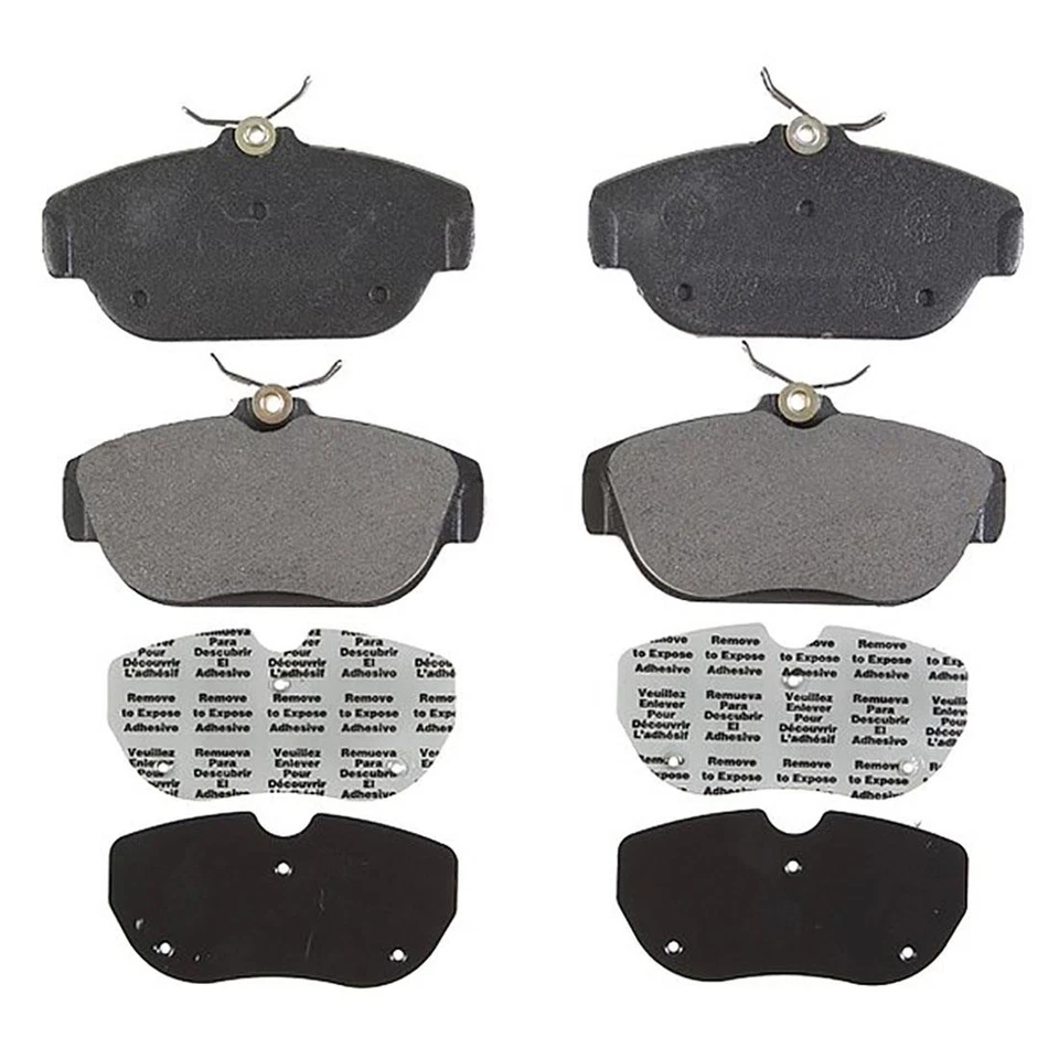 Pastillas de freno metálicas Element3 para Volvo 780 1991 delanteras y traseras - Raybestos Foto 3 de 4