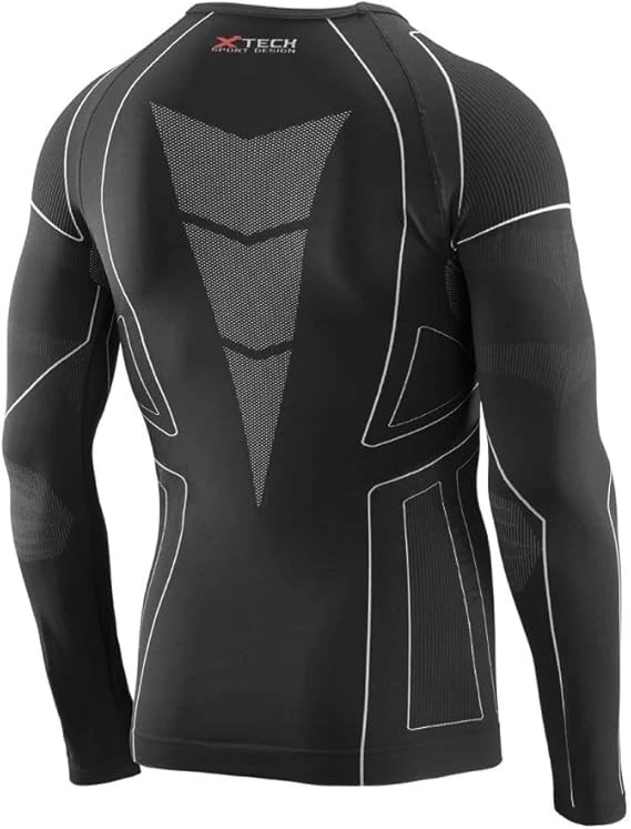 Maglia Tecnica Intima Termica Invernale a Maniche Lunghe XTECH Made in ITALY - Immagine 2 di 4