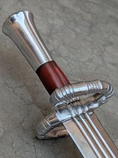 Katzbalger Sword With Scabbard Handmade Carbon Steel Tactical Viking Sword