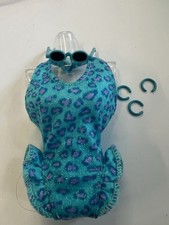 Florida Vacation Barbie 1998 Doll Bathing Suit ,Sunglasses  Bracelet  VINTAGE 