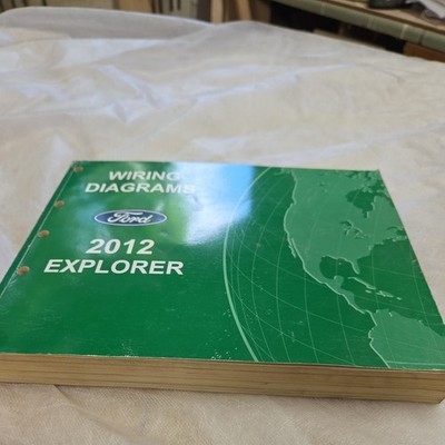 2012 Ford Explorer WIRING DIAGRAM service shop electrical dealer repair manual