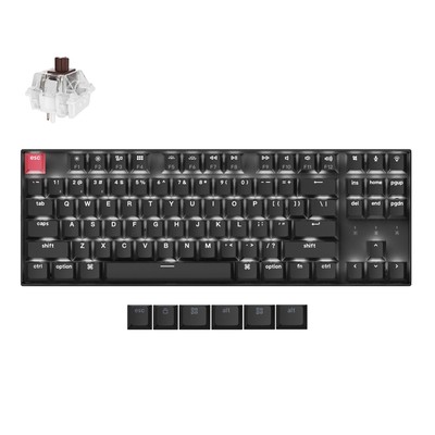 Keychron K8 Kabellose Mechanische Tastatur Version 2, QWERTY US, K8X-A3, Brown