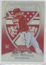 2018 Panini Chronicles Crusade Holo Prizm Rhys Hoskins #3 1b3