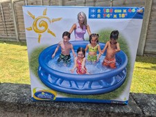 Intex Soft Side Inflatable Pool – 188cm x 46cm – 214 Gallon Capacity – New