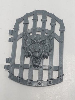 Vintage Snake Mountain Wolf Gate Fence MOTU Playset 1983 Original Part