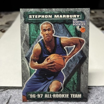 1996-97 1997 Score Board Rookies #76 Stephon Marbury All Rookie Team