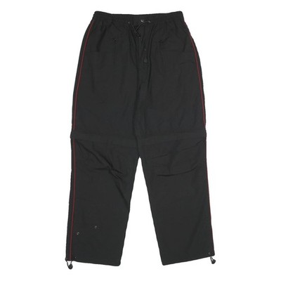EXPRESSIONS Herren Baumwollmischung Schwarz Regular Straight Hose W28 L30 Reißverschluss
