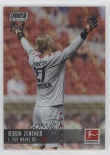 2021 Topps Stadium Club Chrome Bundesliga Wave Refractor Robin Zentner #74 0y8x