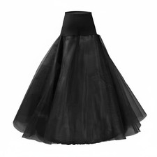 Mesh Petticoat Layered Tulle Petticoat Fitted Waistband for Weddings