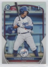 2023 Bowman Chrome Prospects Refractor 396/499 Yeiner Fernandez #BCP-138 0w3o