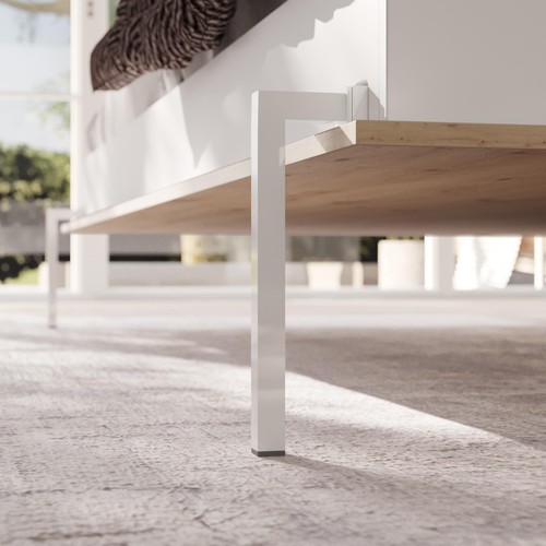 SMARTBett Classic 160x200 bedkast wandbed incl.Pocketveringmatras - Afbeelding 25 van 70