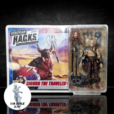 Vitruvian H.A.C.K.S. Action Figure: Sigurd the Unconquerable   Rugged Barbarian