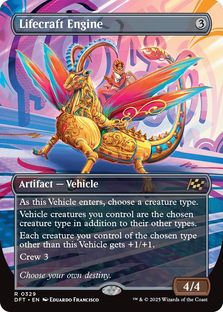 Lifecraft Engine (Borderless) - 329 - NM - Aetherdrift